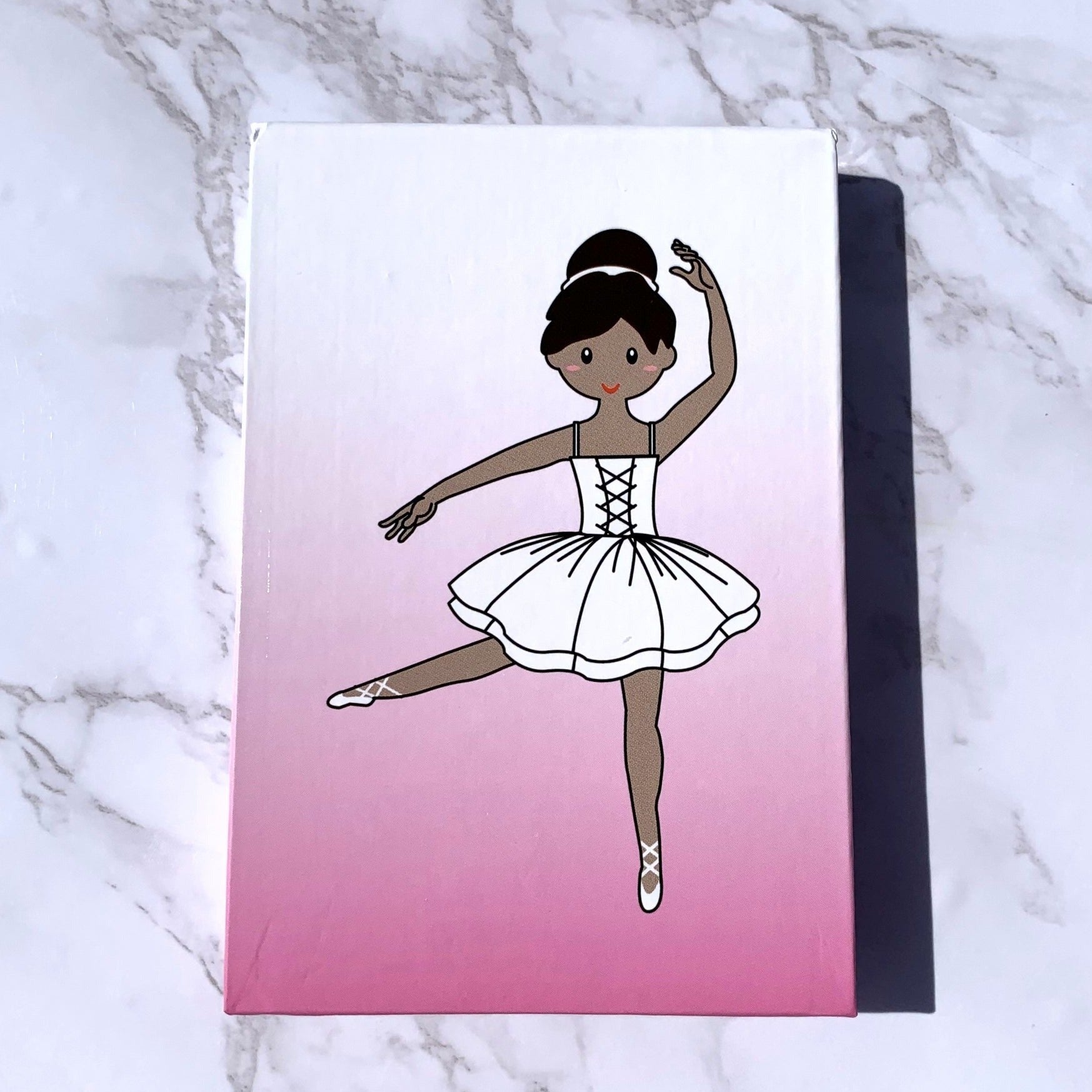 Ballerina Hardback Memo Book