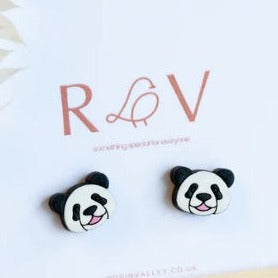 Robin Valley Hand Painted Earings
